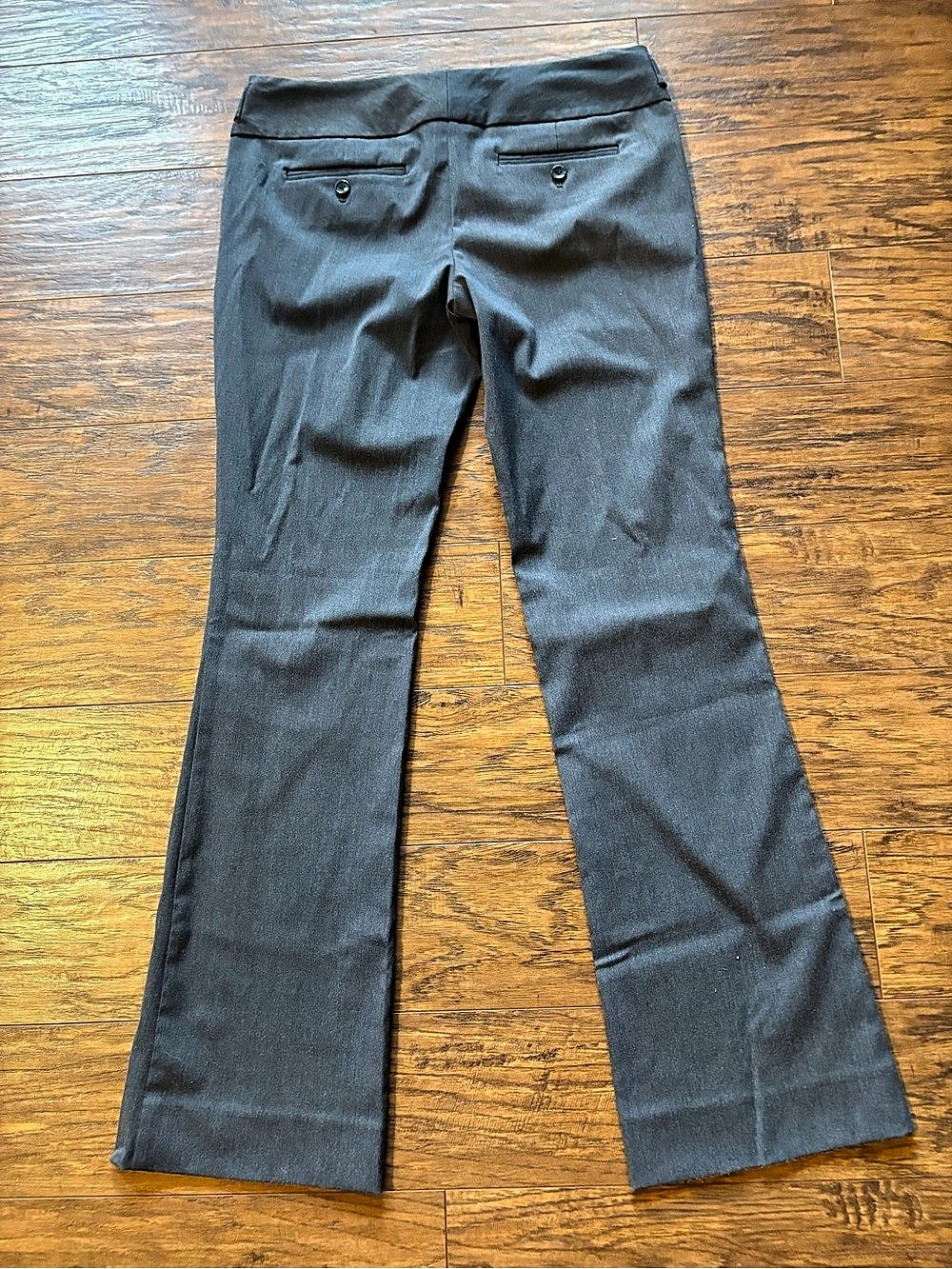 The Limited The Skinny Flare Pants in Gray Size 8R